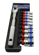 1/2 In. 10PCS Socket Set