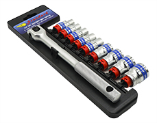 1/2 In. 10PCS Socket Set