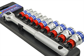 1/2 In. 10PCS Socket Set