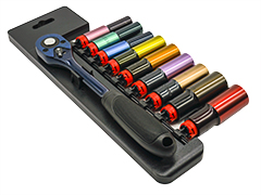 1/2 In. 10PCS Socket Set (COLORFUL) 