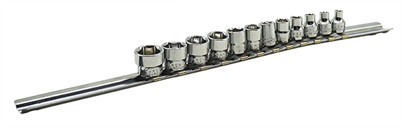 1/4 In. 12PCS Short Socket Set