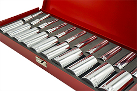 3/8 In. 21PCS Deep Socket Set