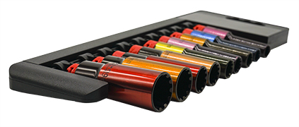 3/8 In. 9PCS Deep Socket Set (COLORFUL)