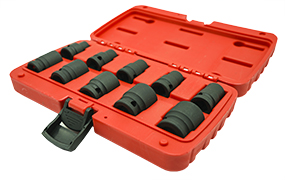 1/2 In. 10PCS Impact Socket Set