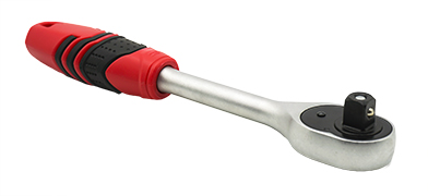 1/4, 3/8 and 1/2 In. Drive Grip Ratchet Handle